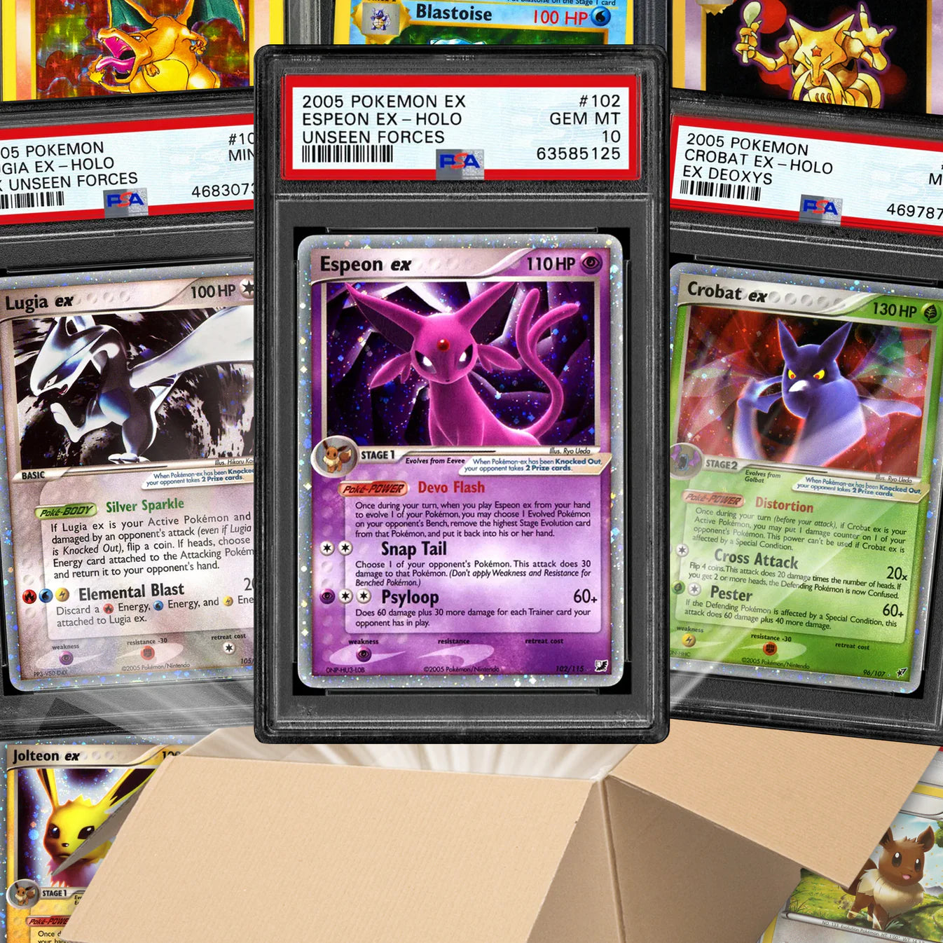 Carta Misteriosa PSA Gradeada